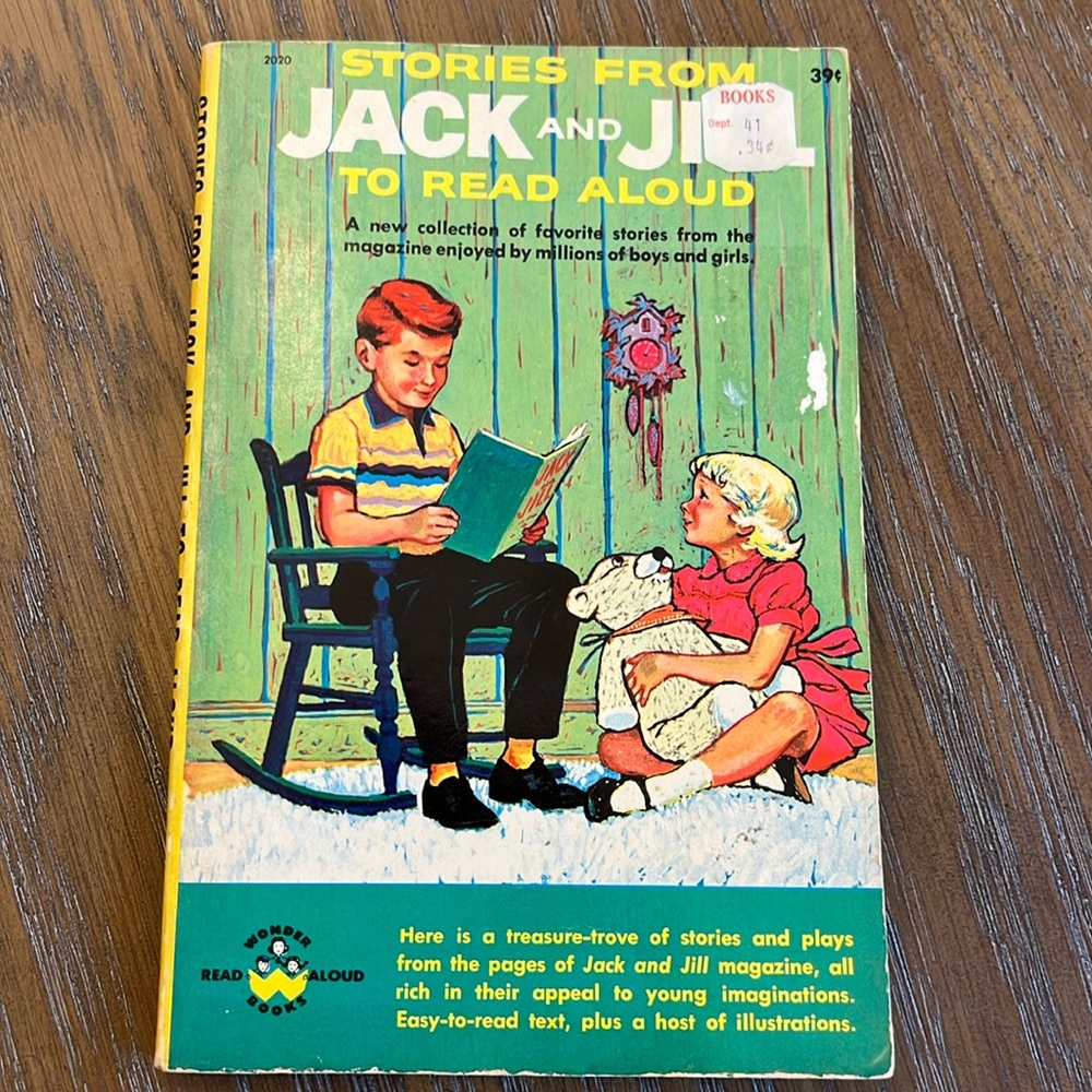 Jack and Jill Vintage Book